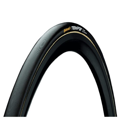 Continental Tempo II Tyre - Tubular BlackChili Compound: BLACK/BLACK 28"X22MM