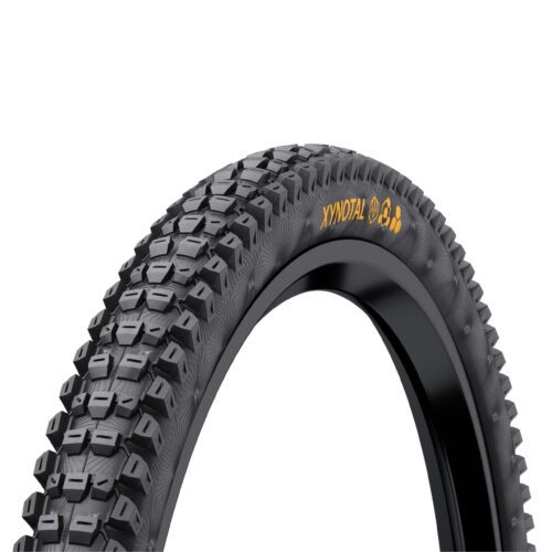 Continental Xynotal Enduro Tyre - Soft Compound Foldable: BLACK & BLACK 27.5X2.40"