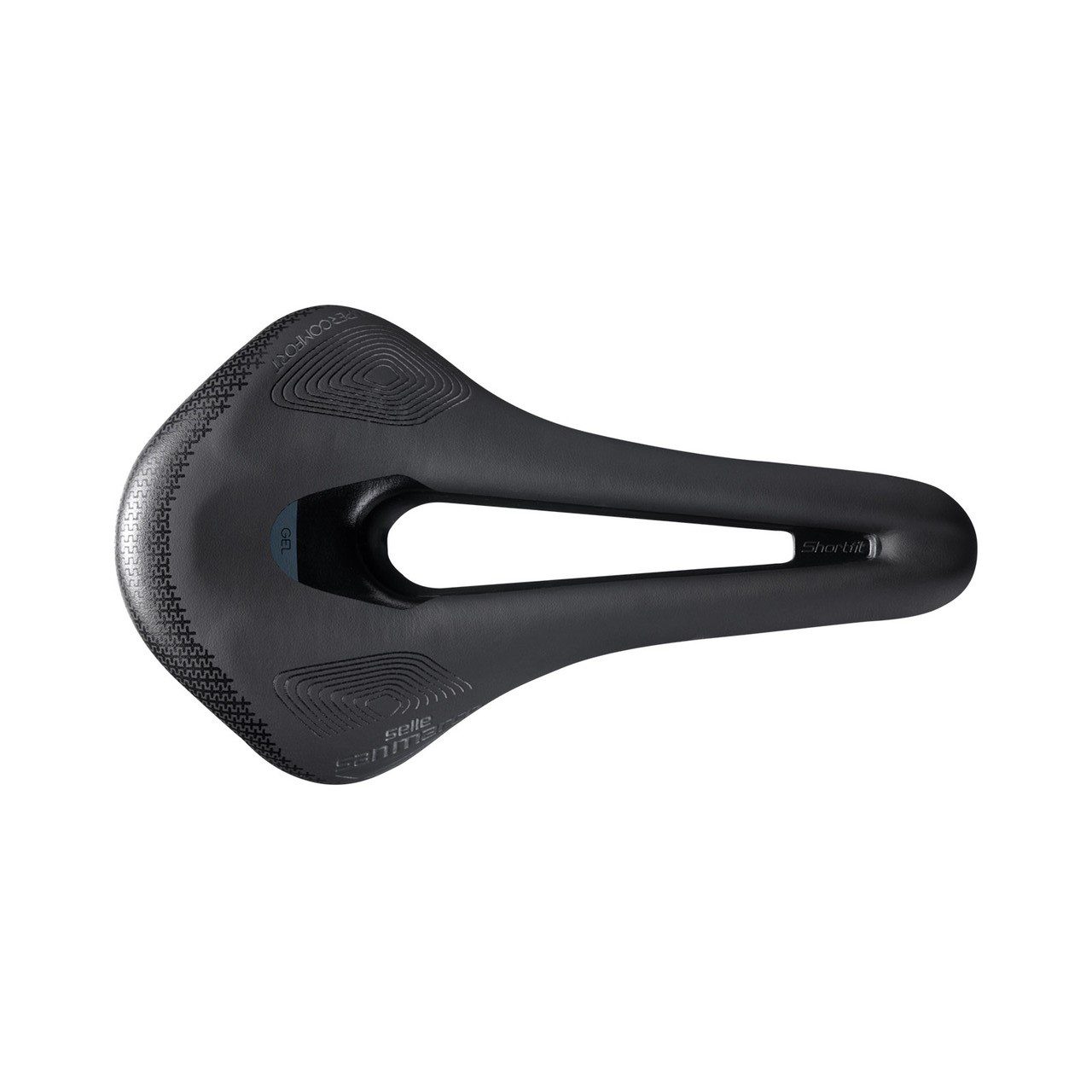 Selle San Marco Shortfit 2.0 Supercomfort Racing Saddle: BLACK/BLACK S3