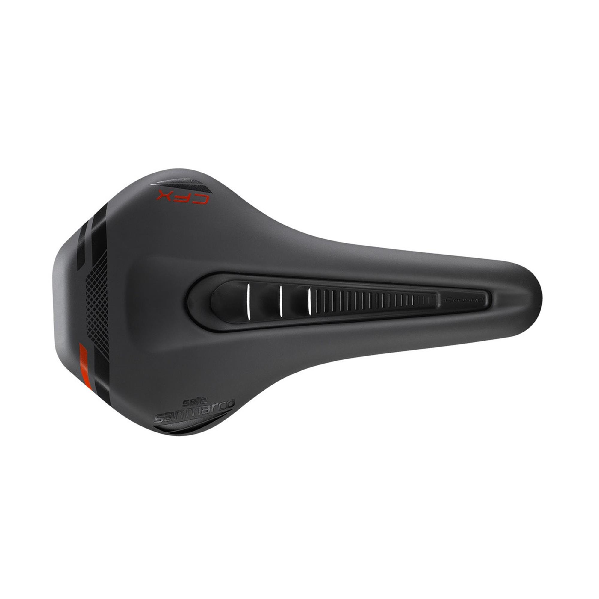 Selle San Marco Ground Shield Carbon FX Sadde: BLACK/BLACK S3